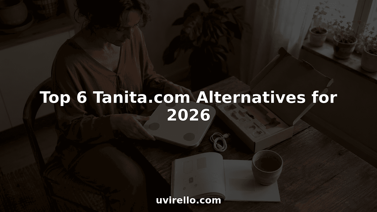 Top 6 Tanita.com Alternatives for 2026