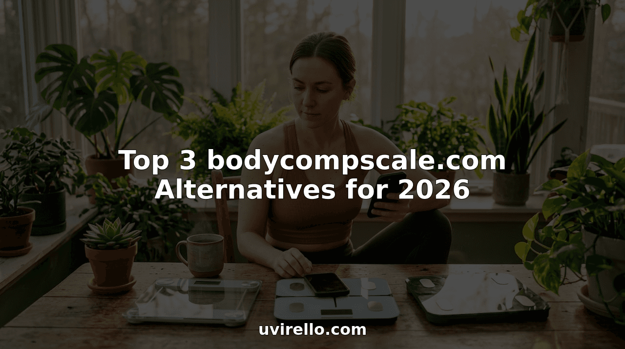 Top 3 bodycompscale.com Alternatives for 2026